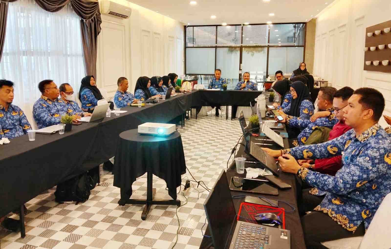 Evaluasi Kinerja Semester I 2026, Dinsosdukcapil Gorontalo Matangkan Integrasi Layanan 
