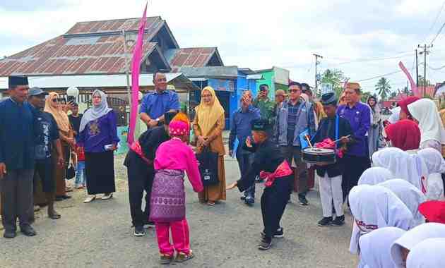 Dinas Arpus Akhiri Rangkaian Visitasi di Perpustakaan Tamaila Kabupaten Gorontalo