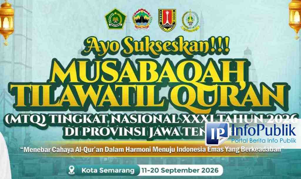 MTQ Nasional ke-31 Diikuti 2.242 Peserta, Kemenag Dorong Talenta Al-Qur'an untuk Diplomasi Keagamaan