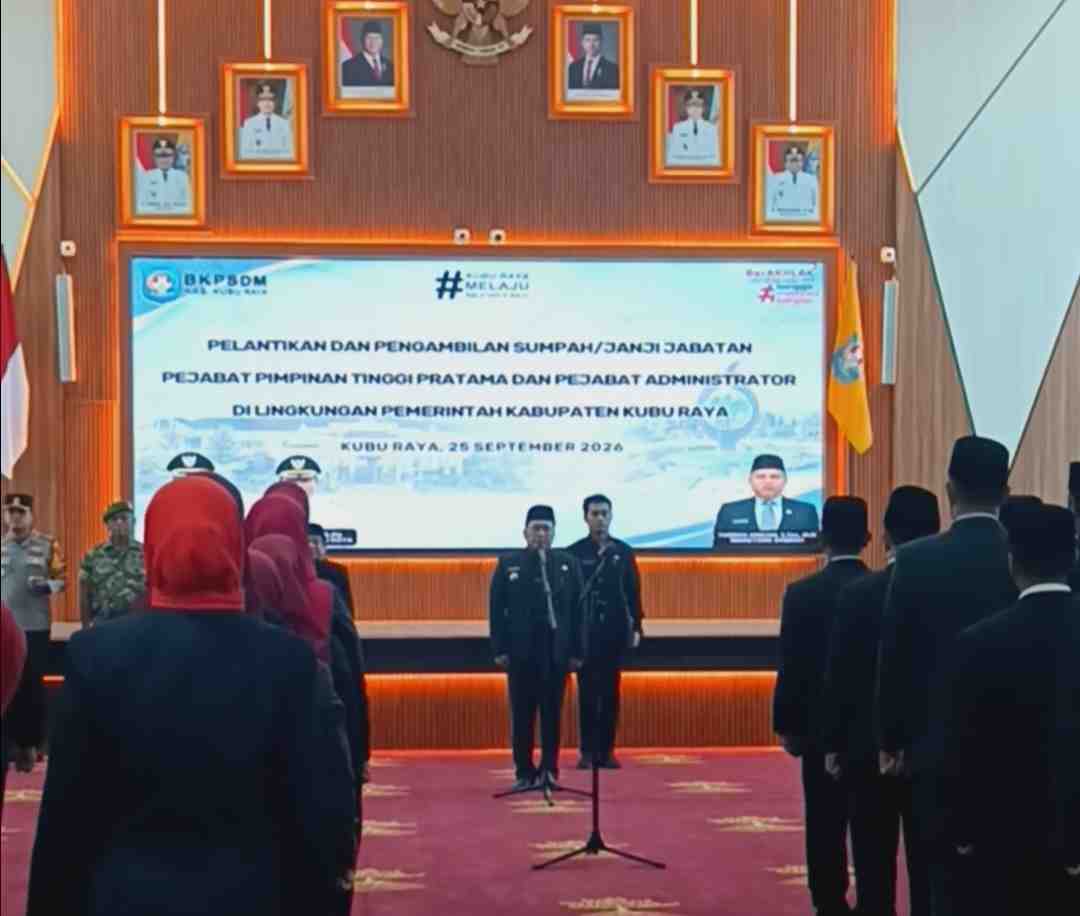 Bupati Kubu Raya: Jabatan adalah Tanggung Jawab, Bukan Fasilitas