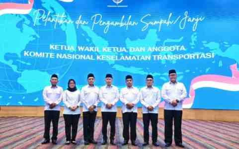 Menhub Lantik Pengurus KNKT Masa Jabatan 2026-2030