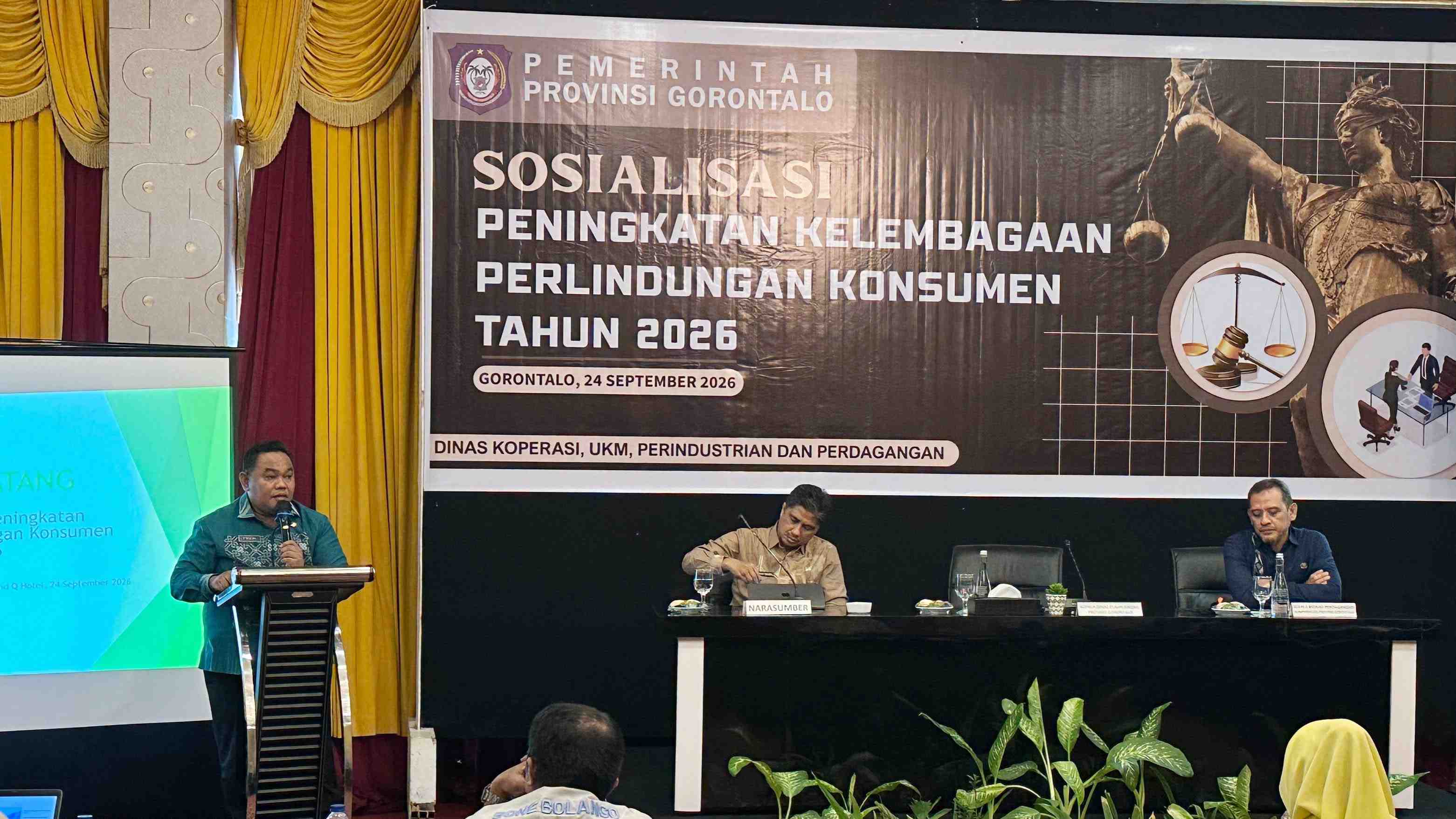 Dinas Kumperindag Gorontalo Perkuat Kelembagaan Perlindungan Konsumen