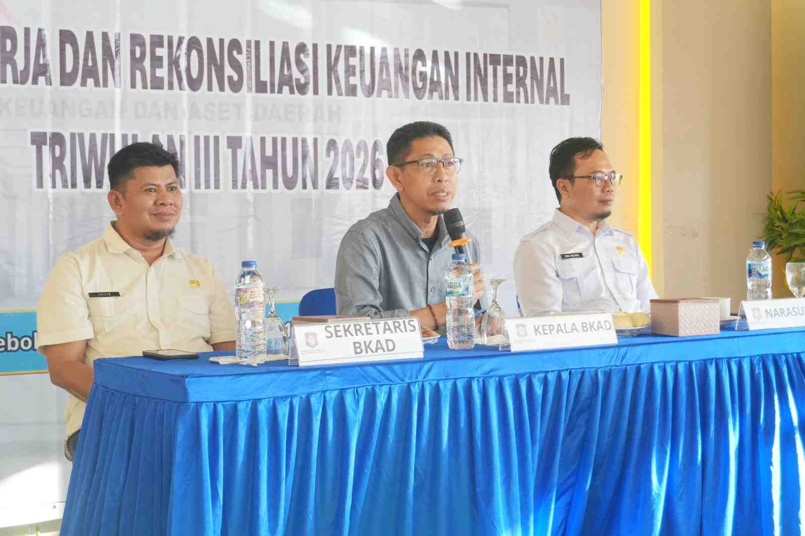 Jaga Akurasi Laporan Keuangan, BKAD Provinsi Gorontalo Evaluasi Kinerja
