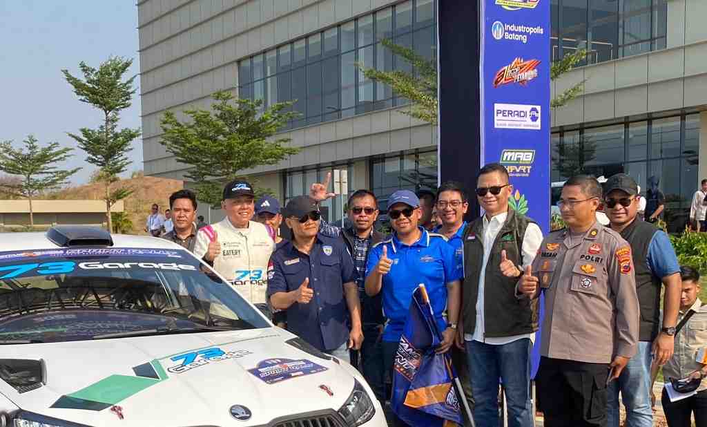 Tawarkan Lintasan Latar Laut, 111 Pembalap Ramaikan Sprint Rally di KITB Batang