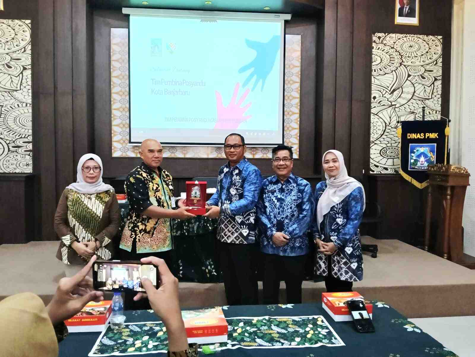 Posyandu Banjarbaru Perkuat Layanan Enam Bidang SPM lewat Kolaborasi Lintas OPD