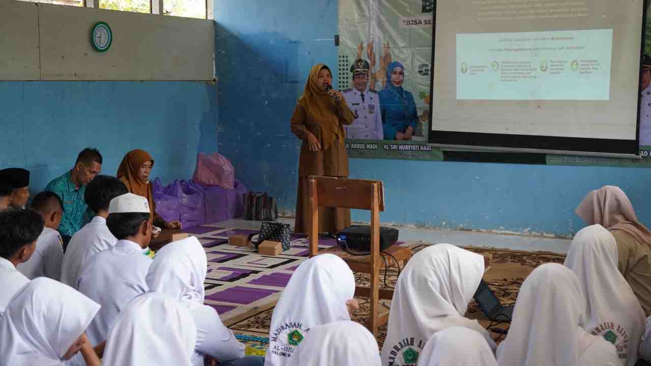 Siswa MA Al-Istiqamah Belajar Pilih Pangan Sehat dan Bergizi