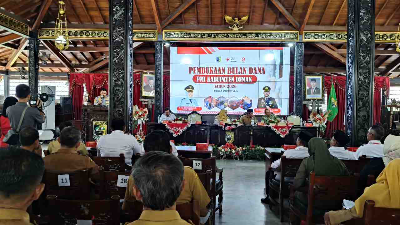 Bulan Dana PMI 2026, Pemkab Demak Ajak Masyarakat Perkuat Kepedulian Kemanusiaan