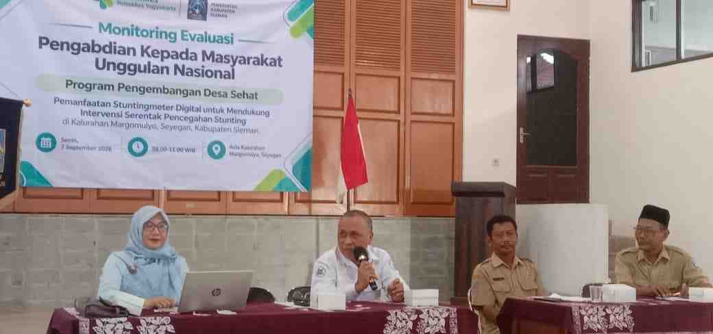 Cegah Stunting Lebih Cepat dan Terukur, Kalurahan Margomulyo Manfaatkan Stunting Meter Digital