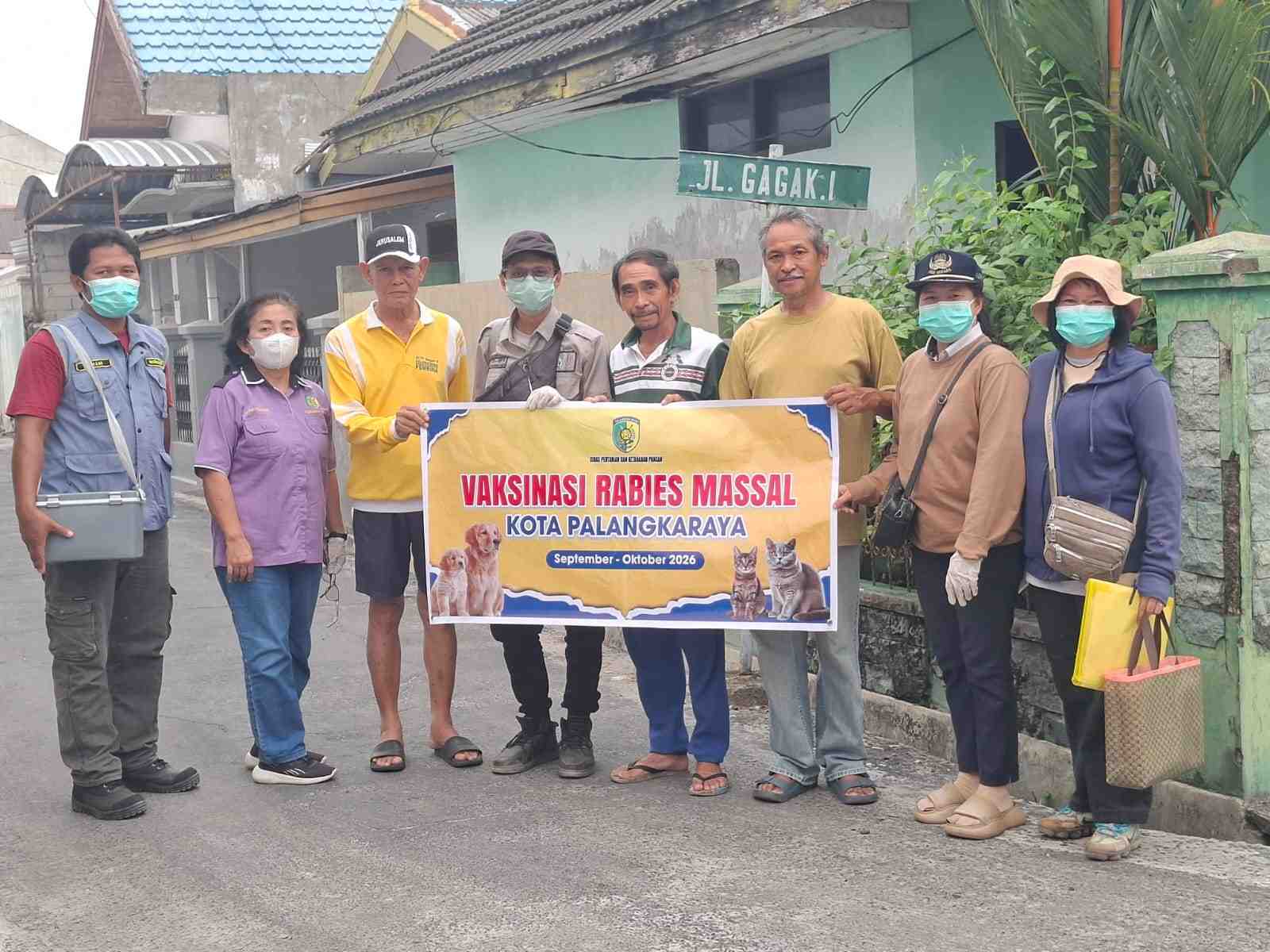 Cegah Rabies, Pemkot Palangka Raya Targetkan Vaksinasi 8.000 Hewan Sepanjang 2026