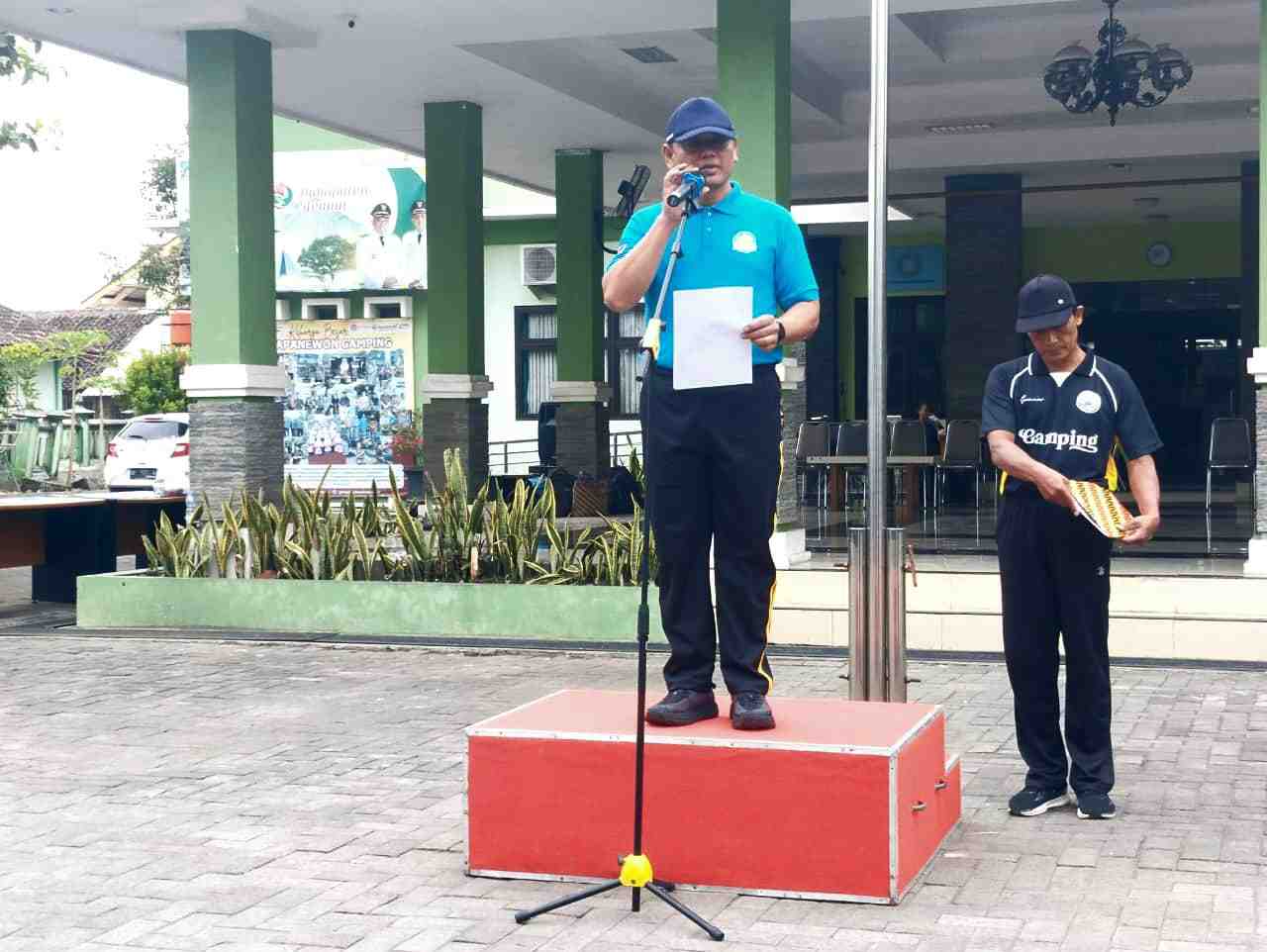 Peringati Haornas 2026, Kapolsek Gamping Ajak Warga Budayakan Olahraga Jadi Kebiasaan Sehari-hari