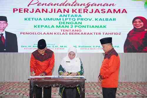 Gubernur Ria Norsan Lepas Kafilah MTQ Kalbar ke Jateng, Targetkan Prestasi Terbaik di Nasional
