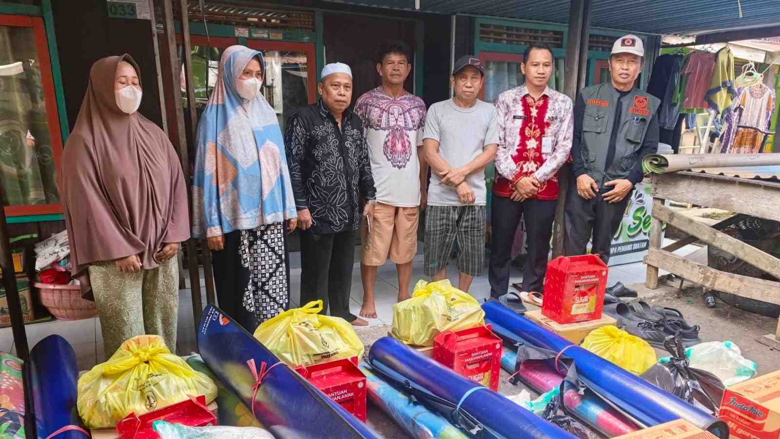  BPBD dan Dinsos HSU Salurkan Bantuan Korban Bencana 