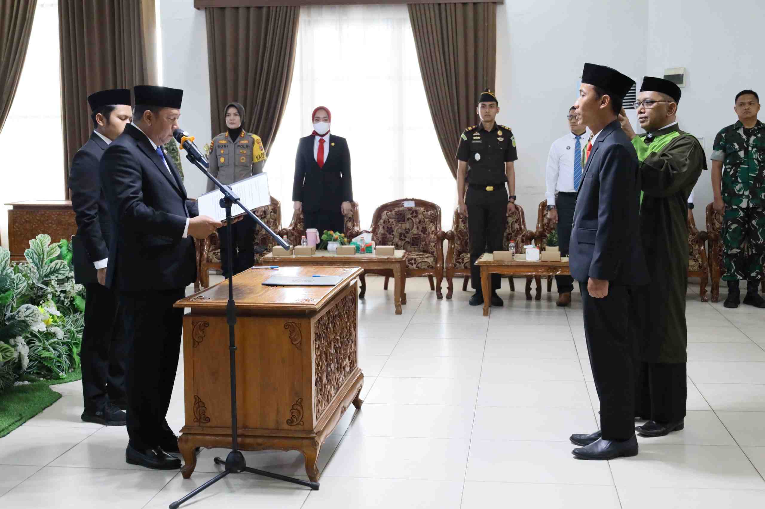 Pelantikan Sekda Barito Kuala, Bahrul Ilmi Minta Konsolidasi Birokrasi Dipercepat
