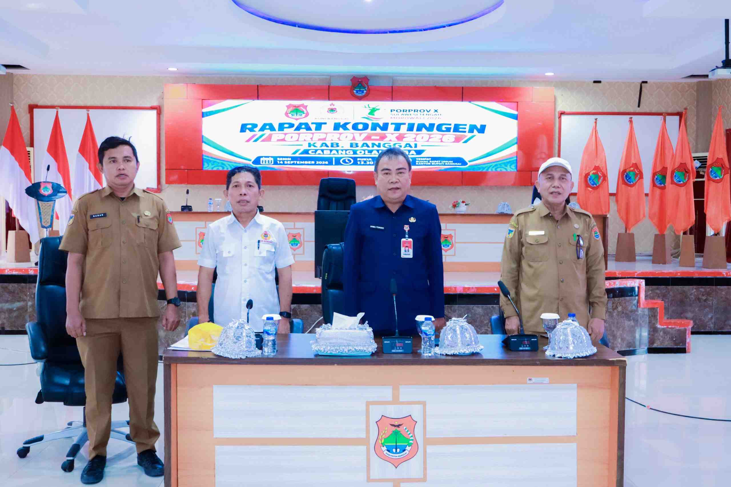 Banggai Perkuat Kontingen untuk Pertahankan Gelar Juara Umum Porprov