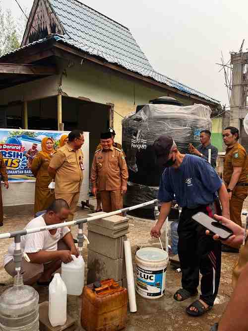 Hadapi Dampak Musim Kemarau, Pemprov Kalbar Penuhi Kebutuhan Air Bersih Masyarakat di Pontianak
