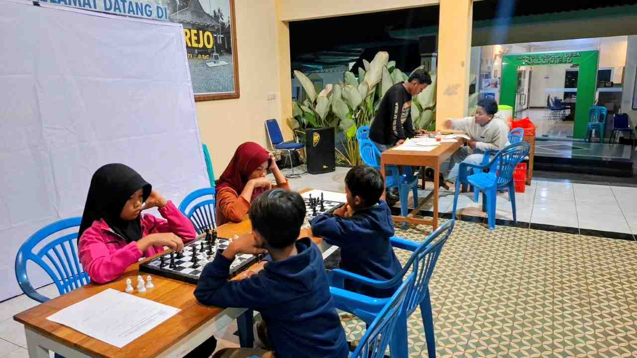 Asah Konsentrasi dan Sportivitas Generasi Muda, Pemkal Pondokrejo Gelar Kejuaraan Catur PORKAL 2026