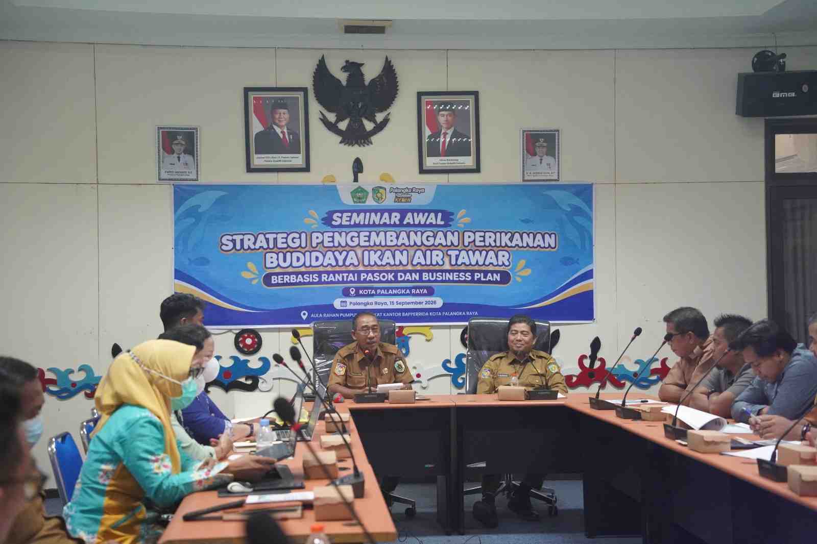Dorong Sektor Perikanan, Pemko Palangka Raya Susun Kajian Strategis Budidaya Ikan Air Tawar
