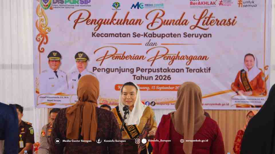 Bunda Literasi Kecamatan Dikukuhkan, Gerakan Membaca di Perkuat hingga Keluarga 
