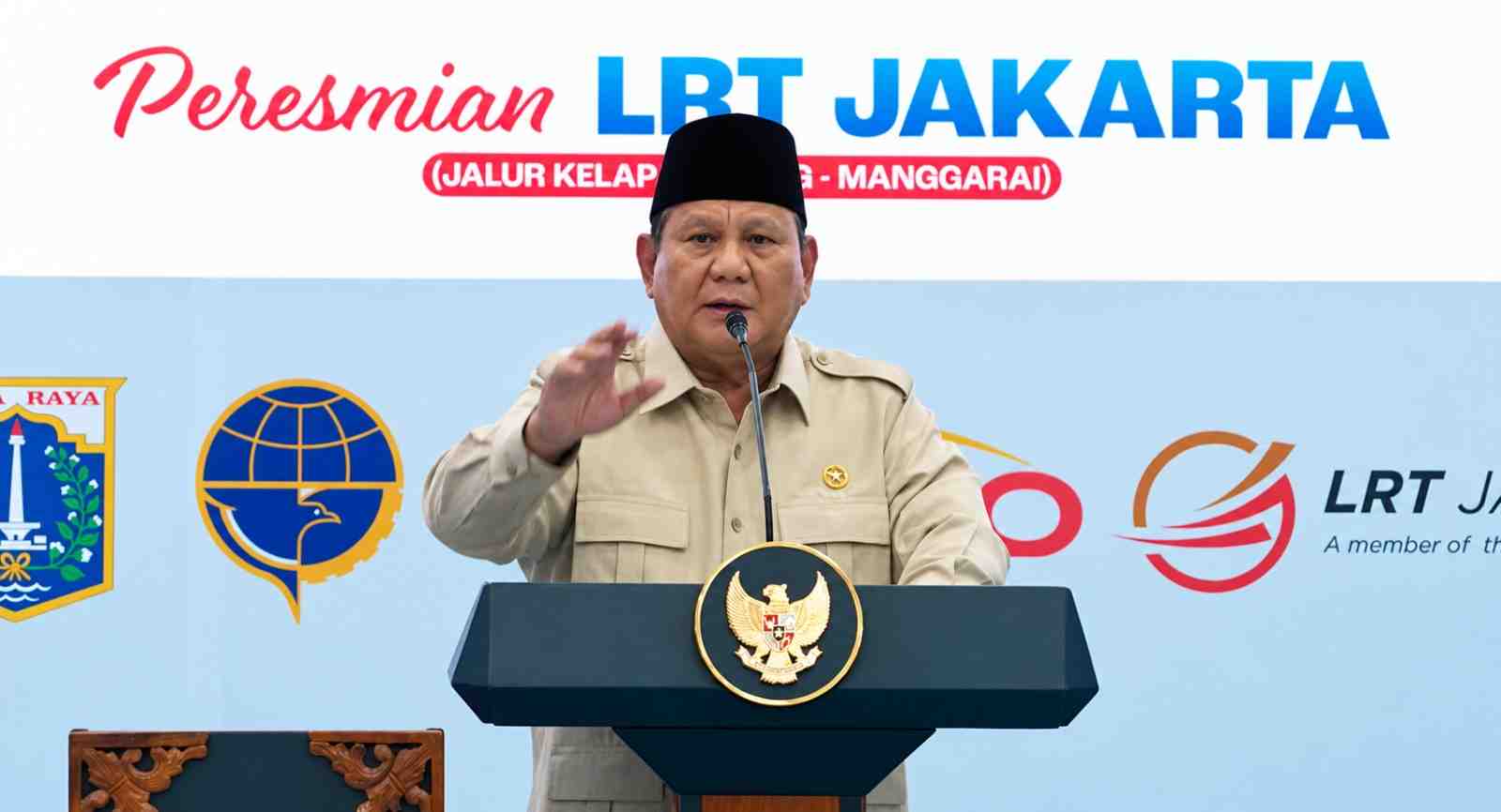 Presiden Prabowo: Gotong Royong Penting dalam Pembangunan Jakarta