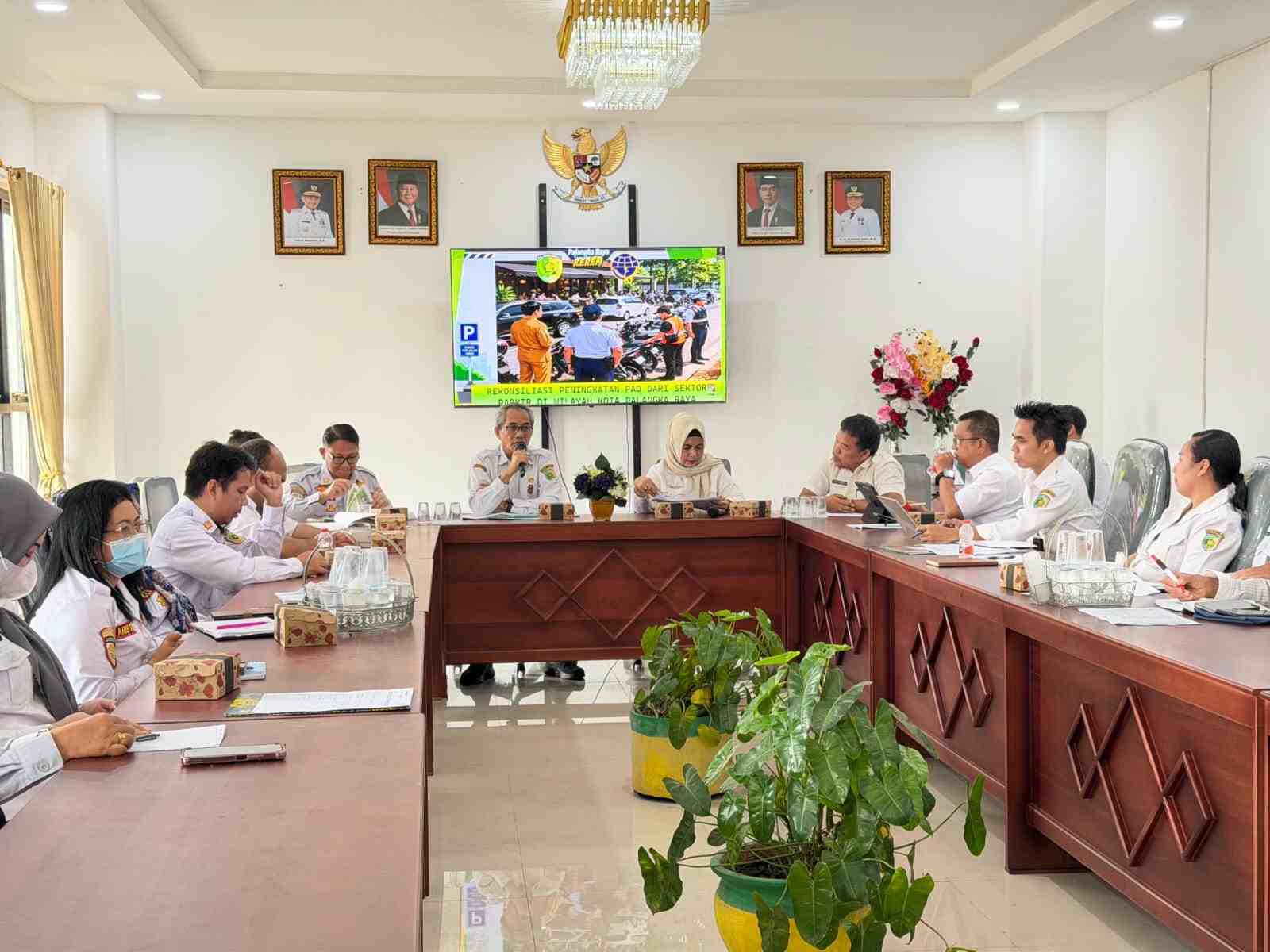 Pemkot Palangka Raya Optimalkan PAD Parkir Lewat Rekonsiliasi Data dan Digitalisasi