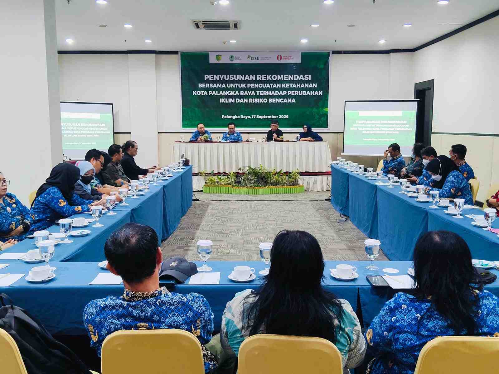Gandeng BNF, DLH Palangka Raya Susun Rekomendasi Perubahan Iklim dan Bencana
