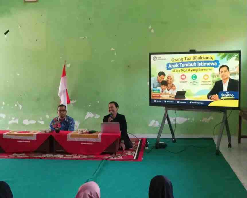 Perkuat Pendampingan Anak di Rumah, SDN Perumnas 3 Gelar Seminar Parenting Era Digital