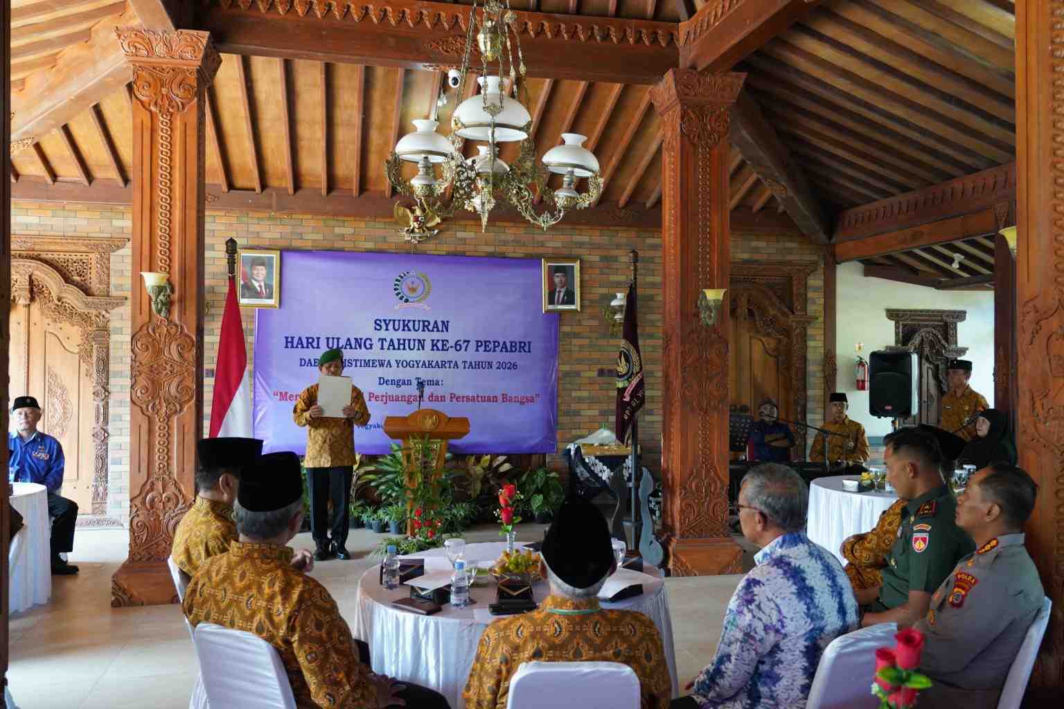 Peringati HUT ke-67 PEPABRI, Purnawirawan TNI-Polri di DIY Teguhkan Semangat Pengabdian