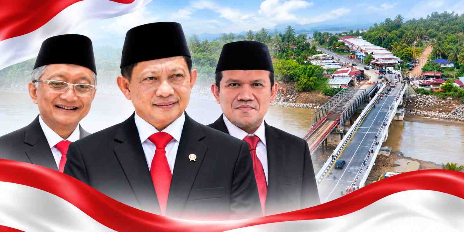 Jembatan Krueng Tingkeum Kembali Beroperasi, Konektivitas Aceh-Sumut Pulih