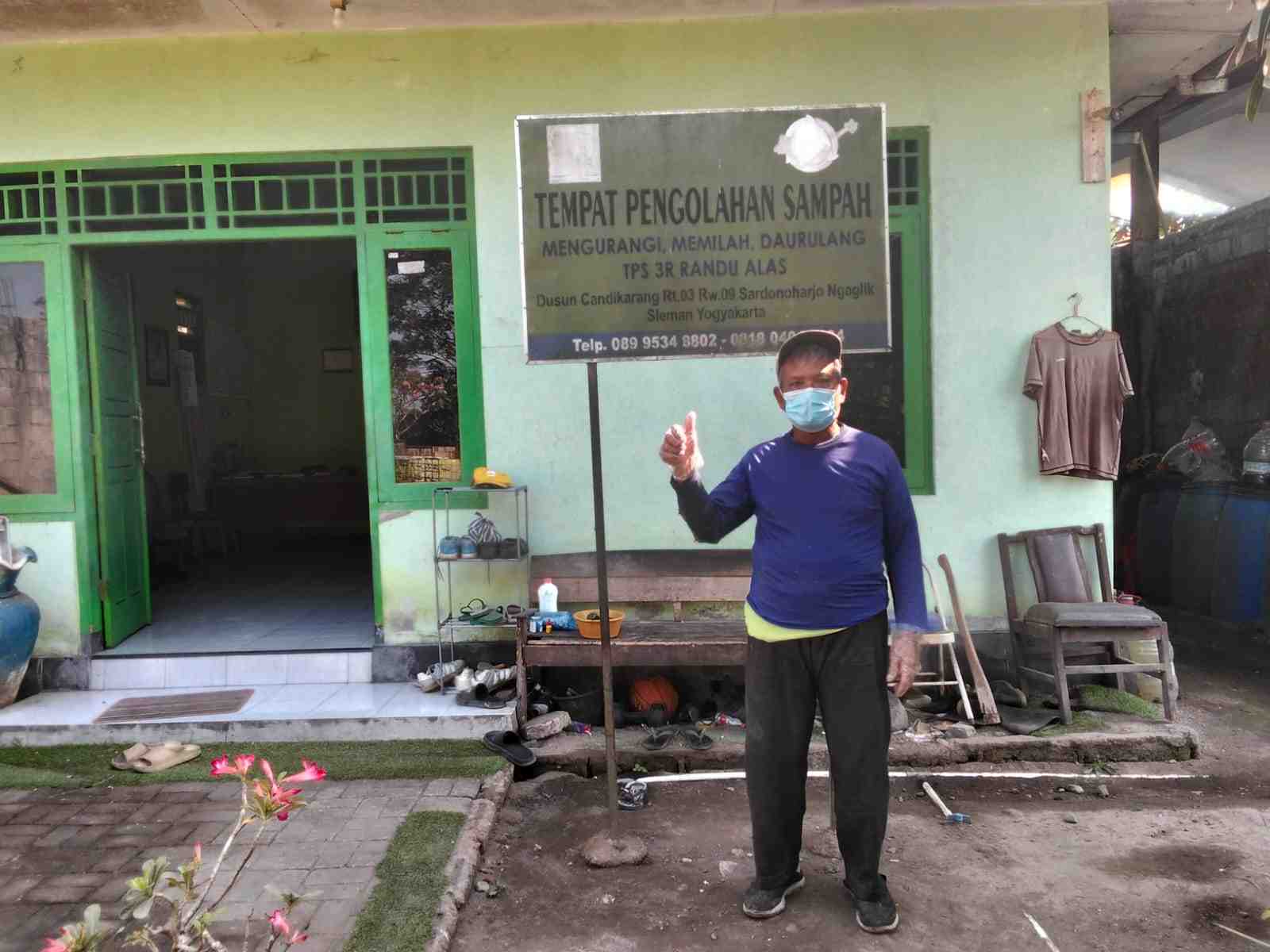 Dukungan Mesin Pilah DLH Sleman, TPS3R Randu Alas Sukses Atasi Penumpukan Sampah Harian