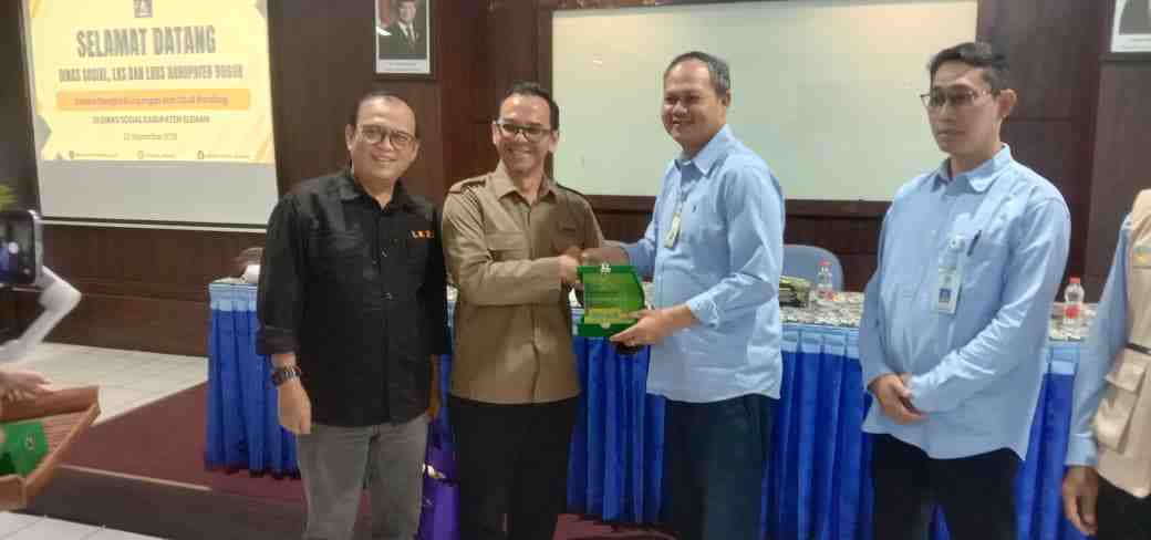 Bahas Inovasi Layanan Sosial dan Digitalisasi Perlinsos, Dinsos Sleman Jadi Rujukan Studi Tiru Pemkab Bogor