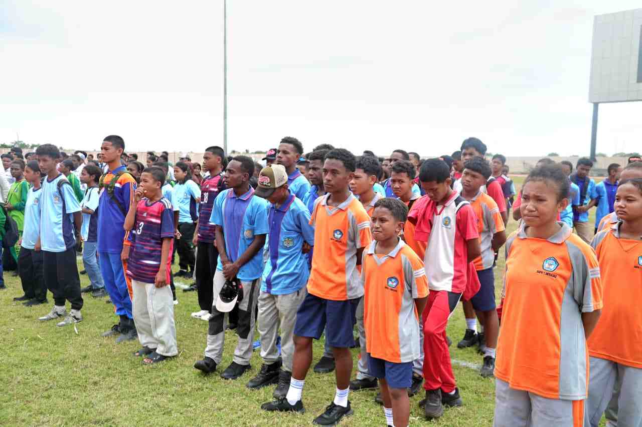 Bupati Merauke Tekankan Sportivitas dalam Sepak Bola Bupati Cup 