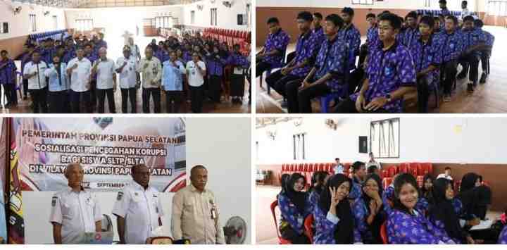 Cegah Korupsi, Inspektorat Papua Selatan Tanamkan Nilai Integritas