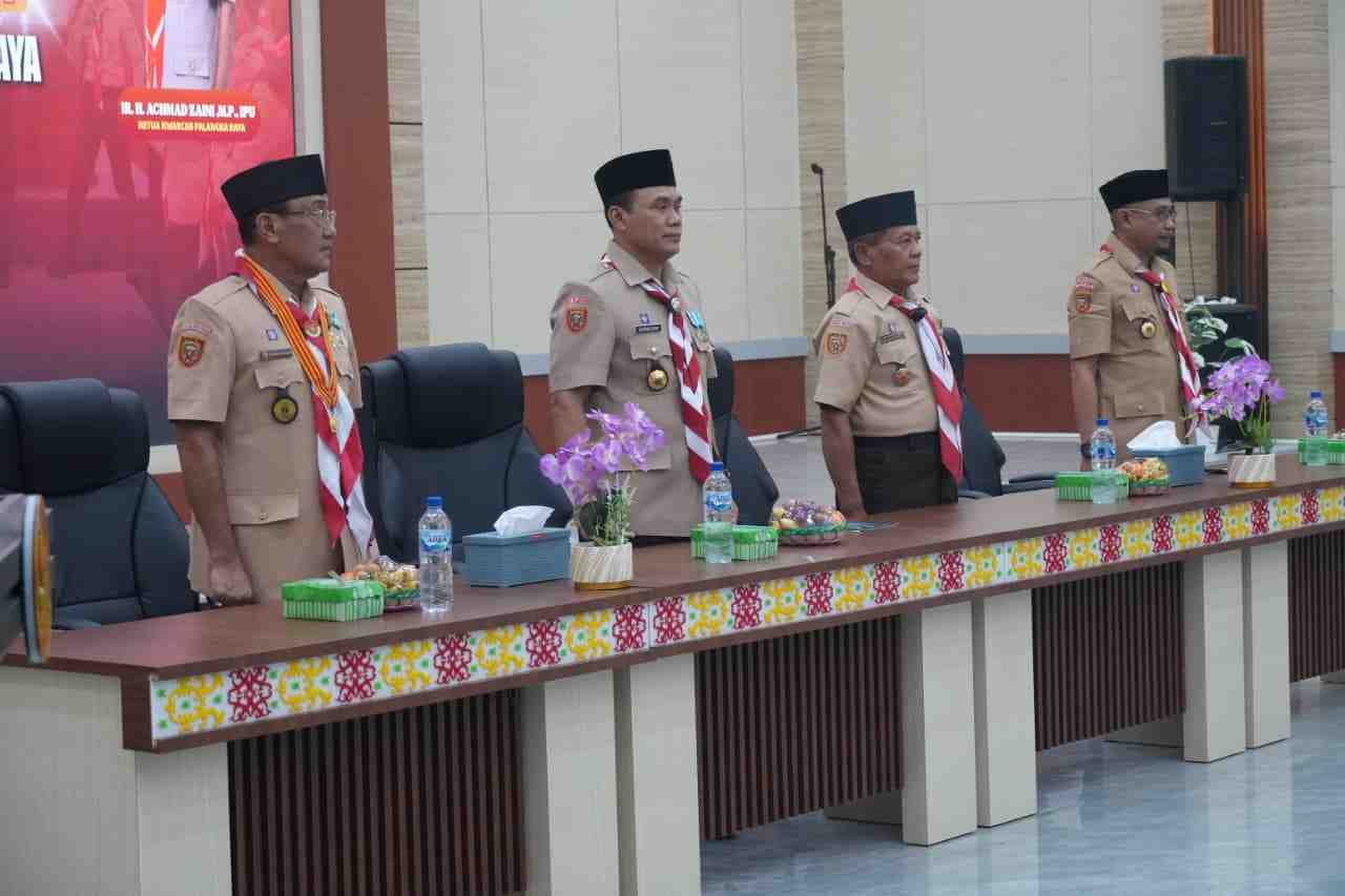 Pramuka Palangka Raya Siapkan  Tujuh Strategi Penguatan Karakter Generasi Muda