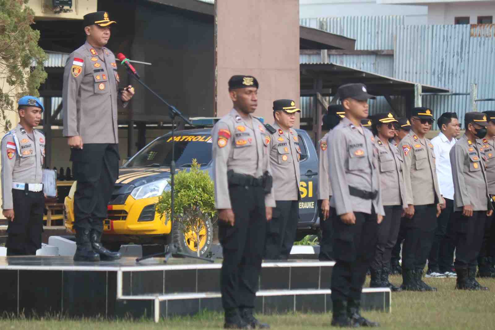Cegah Pelanggaran Disiplin, Polres Merauke Ingatkan Larangan Judol