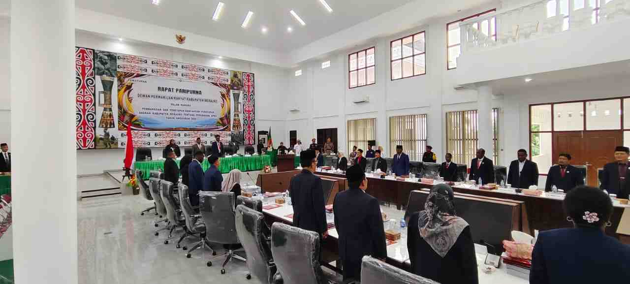 Rapat Paripurna DPRK Merauke: APBD  Fokus Pelayanan Dasar Masyarakat