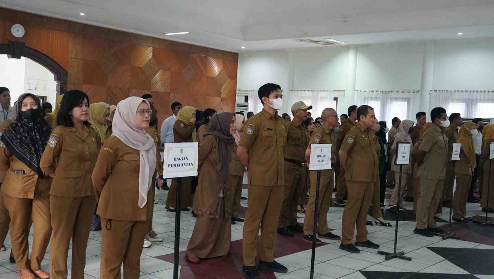 Arbert Tombak Ingatkan ASN Pemko Palangka Raya Jaga Integritas dan Kualitas Kerja