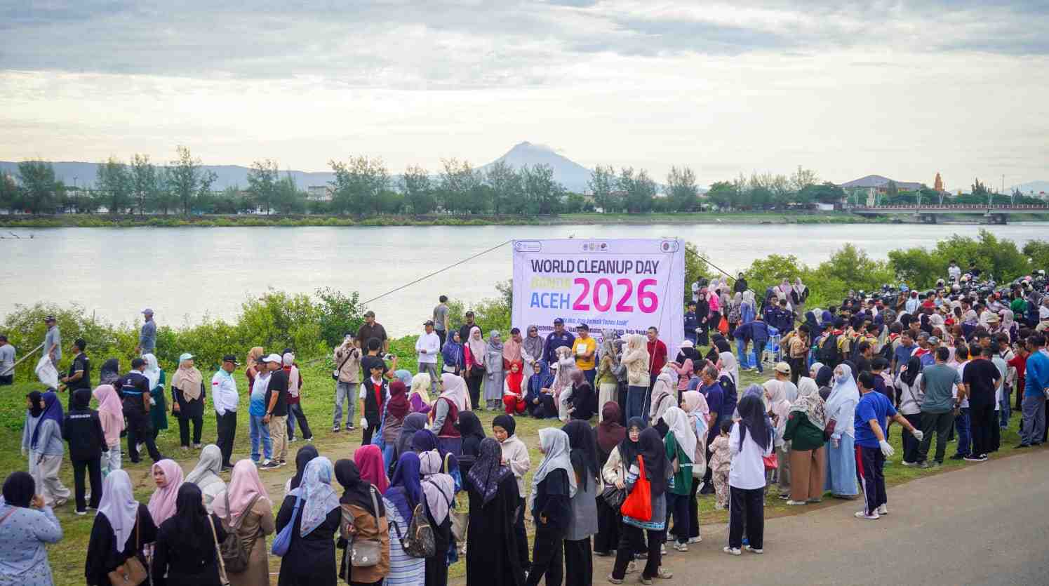 WCD 2026 Banda Aceh, 600 Relawan dan ASN Pemko Turun Aksi