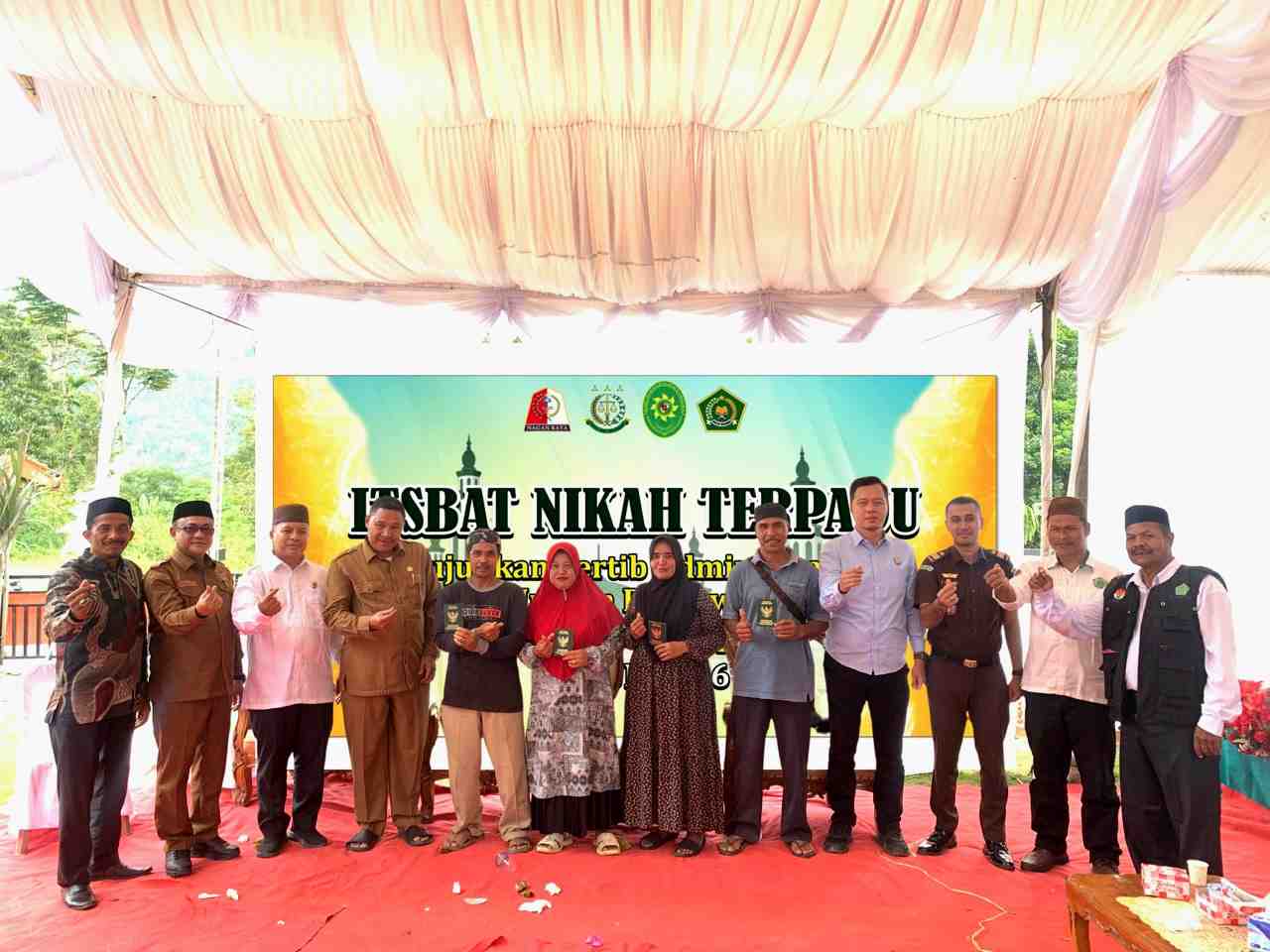 Isbat Nikah Terpadu Nagan Raya Bantu Warga Peroleh Kepastian Hukum Perkawinan