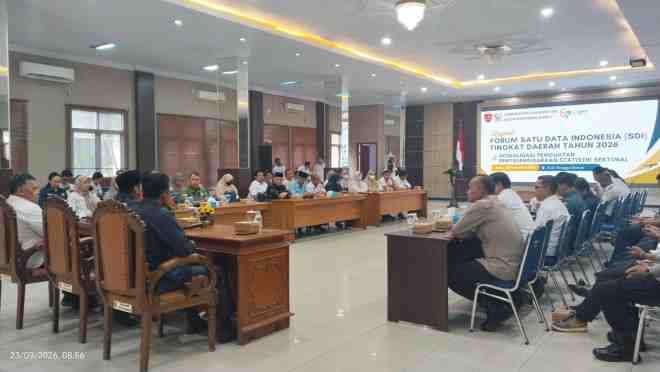 Pemkab Kobar Perkuat Tata Kelola Data, Tetapkan 1.470 Data Daerah