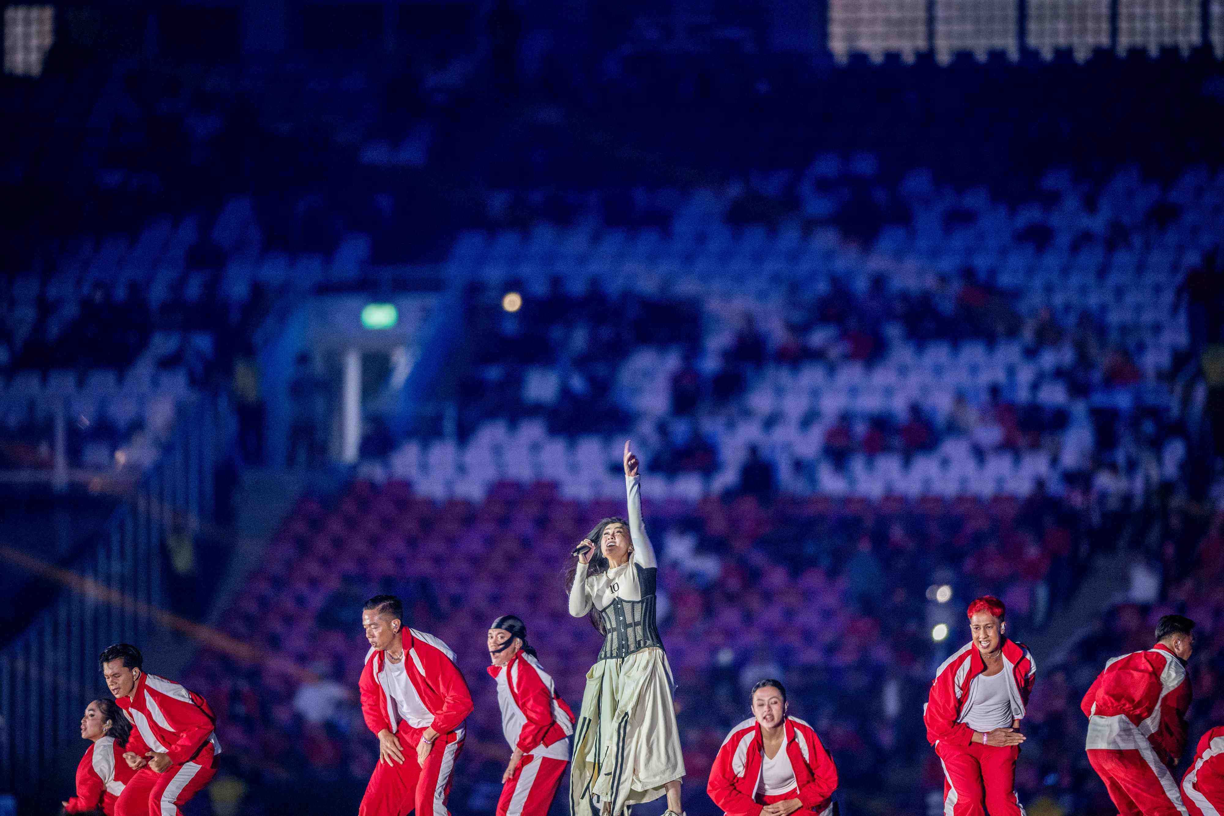 Agnez Mo Meriahkan Opening Ceremony FIFA ASEAN Cup 2026 di SUGBK