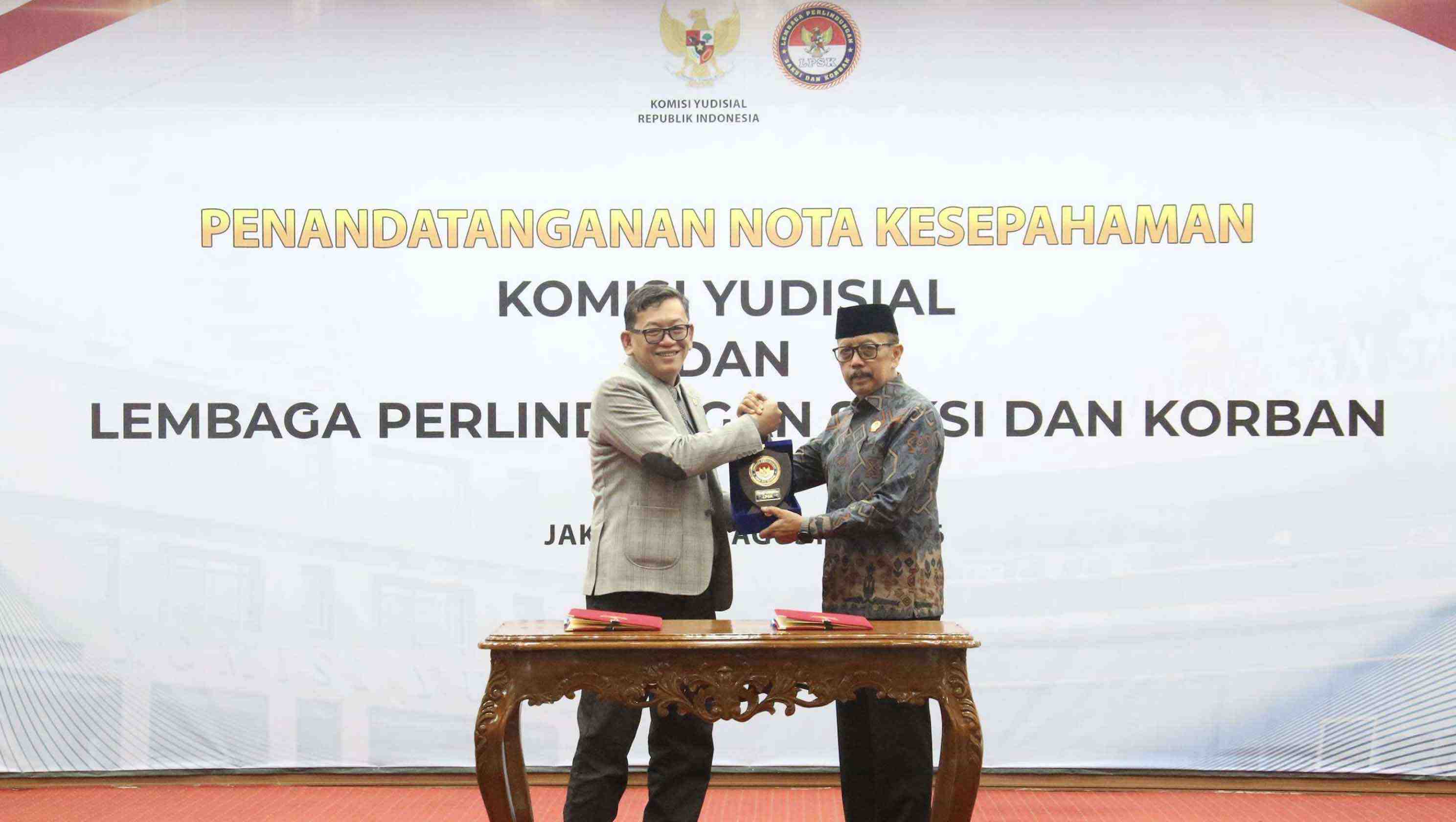 KY dan LPSK Perkuat Pelindungan Saksi dan Korban