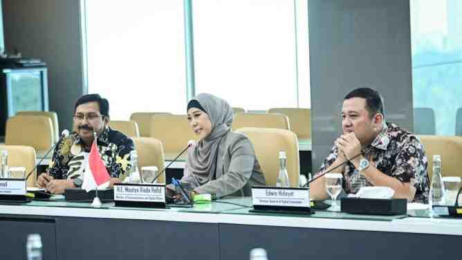[Siaran Pers] Indonesia-AS Perluas Kerja Sama Digital, Meutya Hafid: Kedaulatan dan Perlindungan Masyarakat Jadi Prioritas