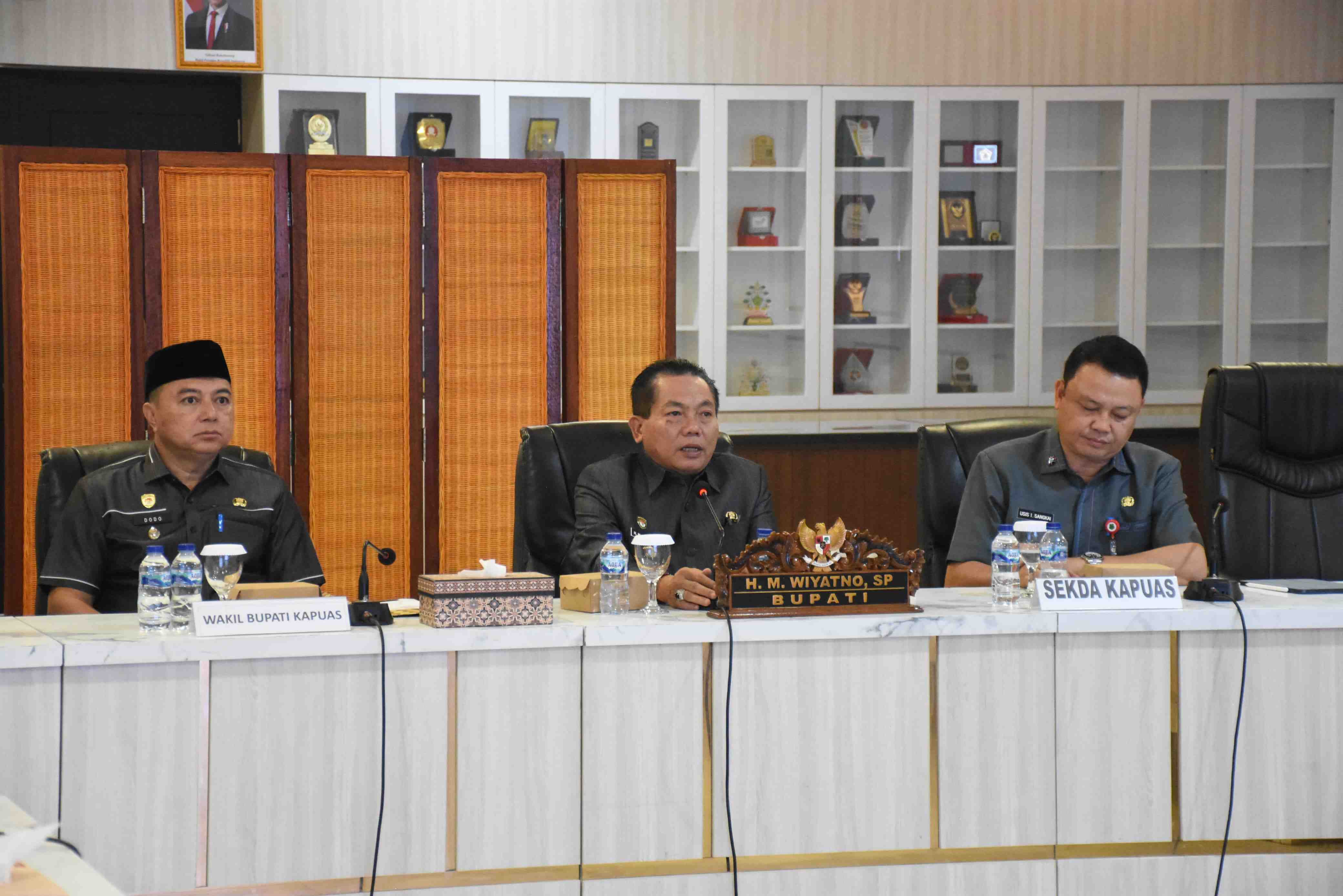 Pemkab Kapuas Perkuat Pengendalian Inflasi dengan BTT dan Subsidi Transportasi