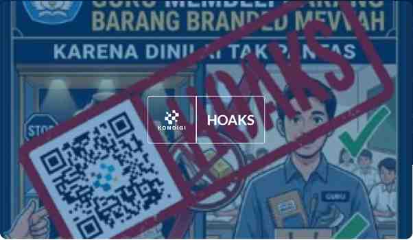 [HOAKS] Kemendikbud Bakal Melarang Guru Punya Barang Mewah