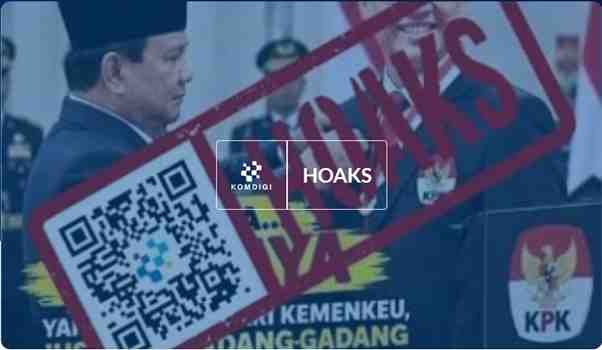 [HOAKS] Purbaya Jadi Ketua KPK Usai Dicopot dari Jabatan Menkeu