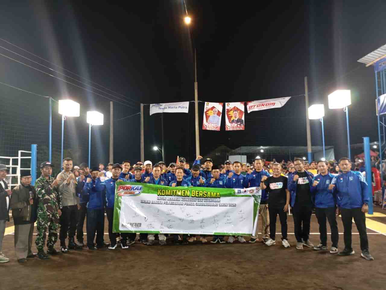 Cegah Gesekan Antarwilayah, 18 Padukuhan Sardonoharjo Tandatangani Ikrar Damai Porkal 2026
