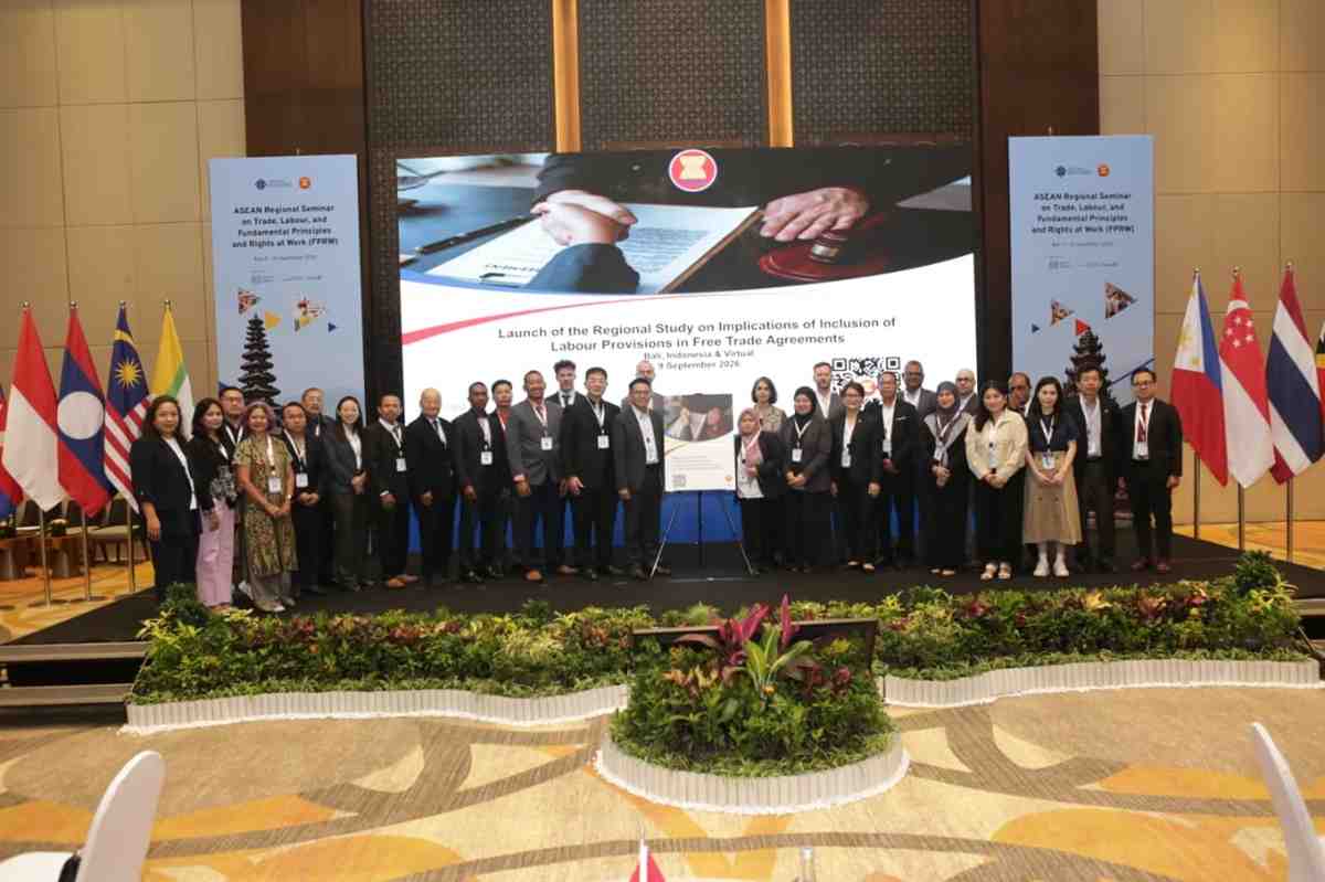 Kemnaker Perkuat Pelindungan Pekerja di Rantai Pasok ASEAN