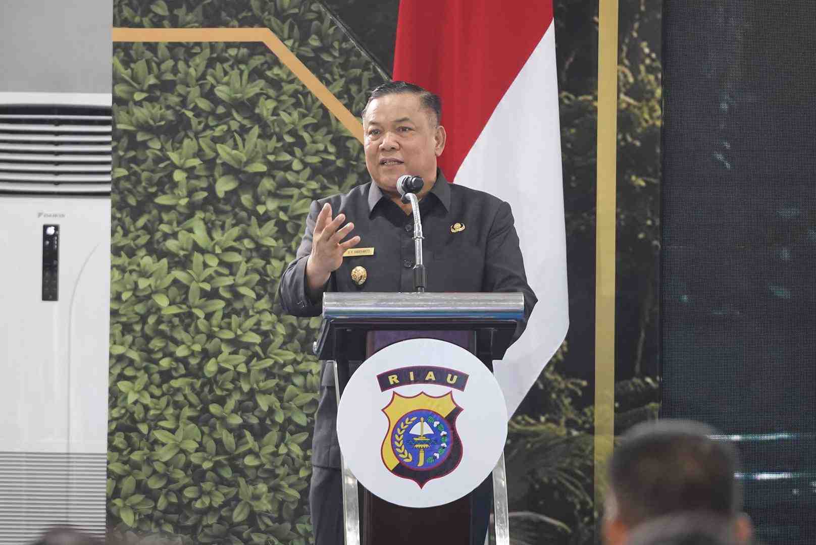 Selamat Datang di Bumi Bertuah, Pesan Plt Gubernur Riau untuk Kapolda Baru