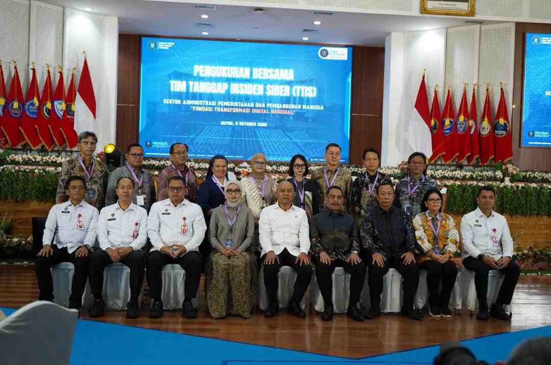 Keamanan Siber Nasional Diperkuat, 59 TTIS Resmi Dikukuhkan BSSN