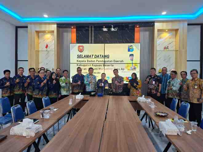 Bapenda Kapuas Pelajari Strategi Digitalisasi Pajak dan Optimalisasi PAD di Kobar